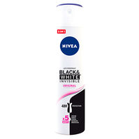 Invisible Black & White Desodorante Spray  200ml-144365 0